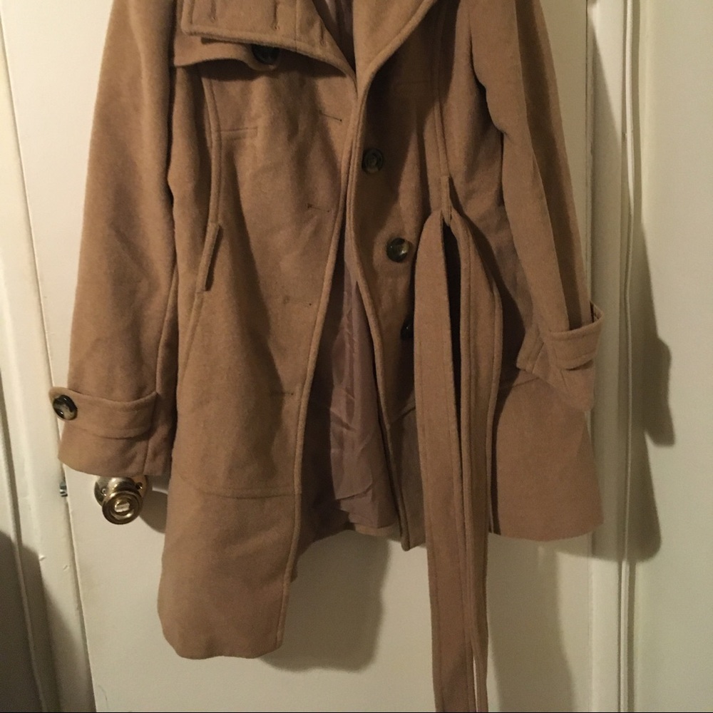 Tan Kenneth Cole Winter Coat